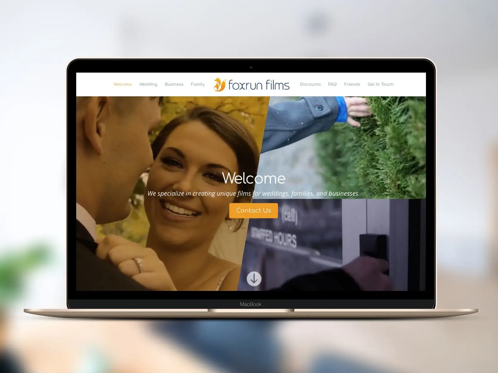 Videographer Website Kevin Robinson Creative