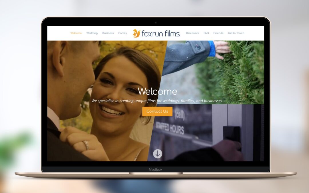 Videographer Website
