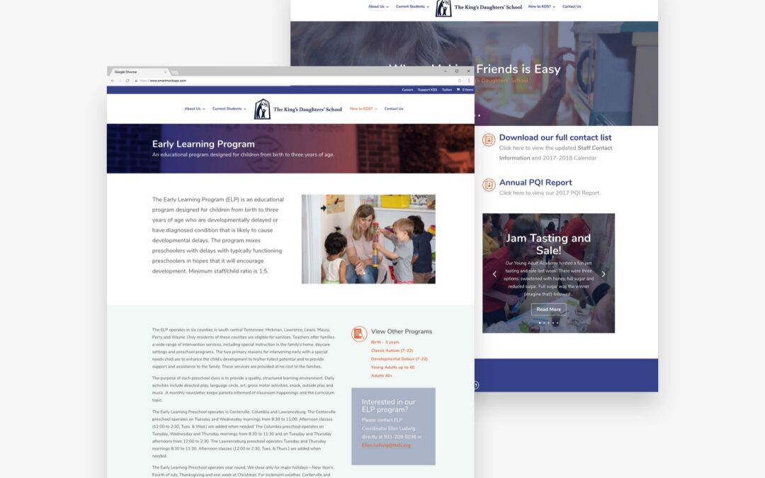 A Private School Website